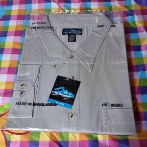 NWT TRI-MOUNTAIN EXECUTIVE LONG SLEEVE SHIRT